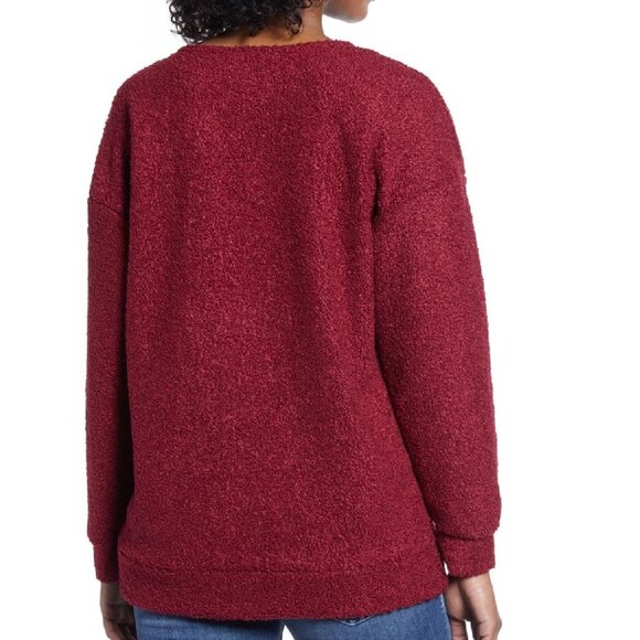 🎁Caslon Faux Shearling Teddy Sweater - Picture 2 of 3